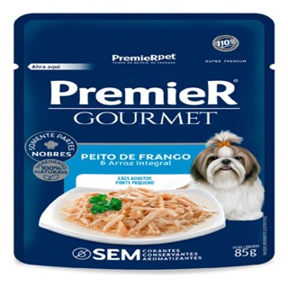 Kit 20 und Sachê Premier Gourmet Cães Ad Peq. Porte Frango 85g em Oferta na Shopee