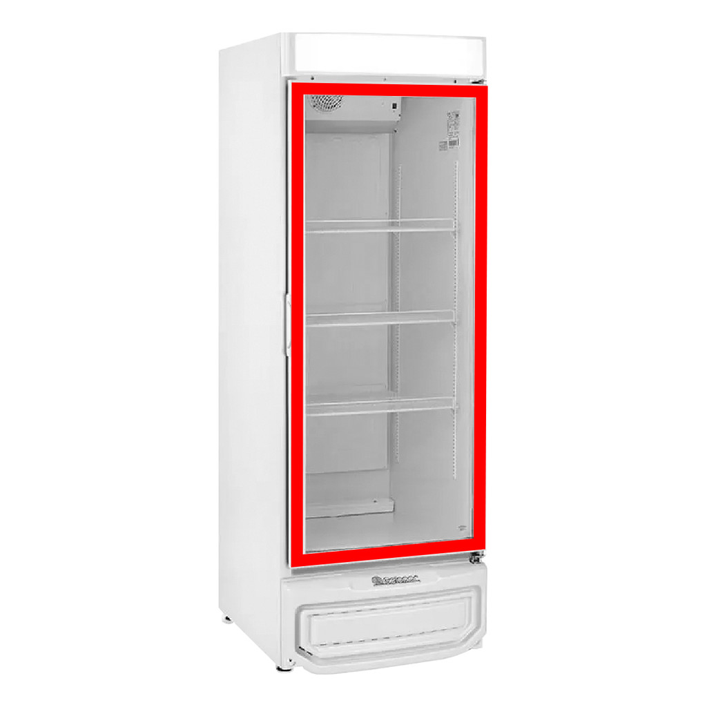 Borracha Gaxeta Freezer Vertical Gelopar Gldr570 63x145
