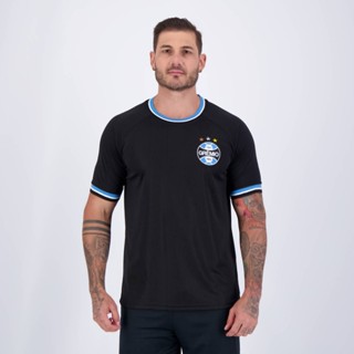 Camisa Grêmio Ace Preta em Oferta na Shopee