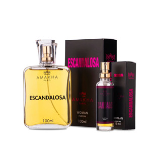 Kit Perfumada Escandalosa: Perfume 15ml + 100ml | Amakha Paris em Oferta na Shopee