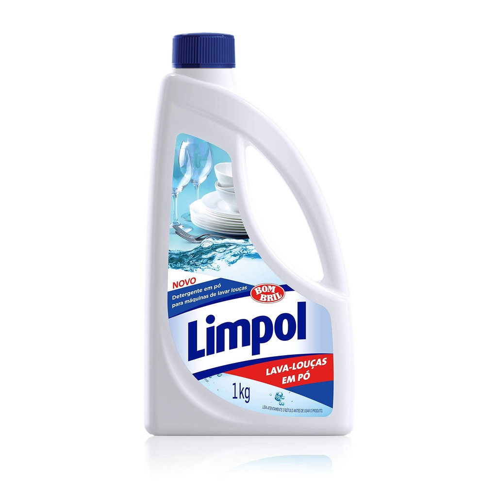 Lava-Louças em Pó Limpol para Máquinas de Lavar 1kg em Oferta na Shopee