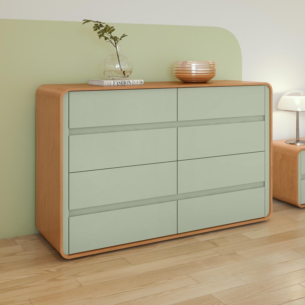 Comoda Lopas Easy Like  Amendoa Clean/Salvia em Oferta na Shopee