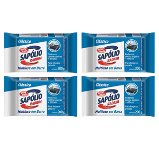 Kit com 4 Unidades de Sapólio Multiuso em Barra 200g em Oferta na Shopee