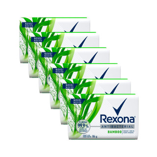 Sabonete em Barra Rexona Bamboo Fresh 84g | Kit com seis unidades em Oferta na Shopee