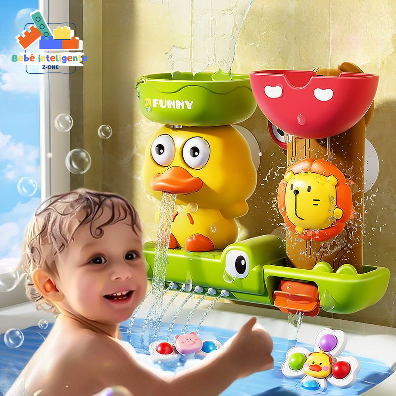 Bebê Brinquedos De Água Otário Girando Música Pato Amarelo Carro Banheiro Chuveiro Homens ...
