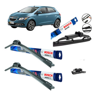 Jogo Palheta original Bosch Aerofit Dianteira E Traseira Bosch Rear Onix 2013 2014 2015 2016 2017 2018 2019 em Oferta na Shopee