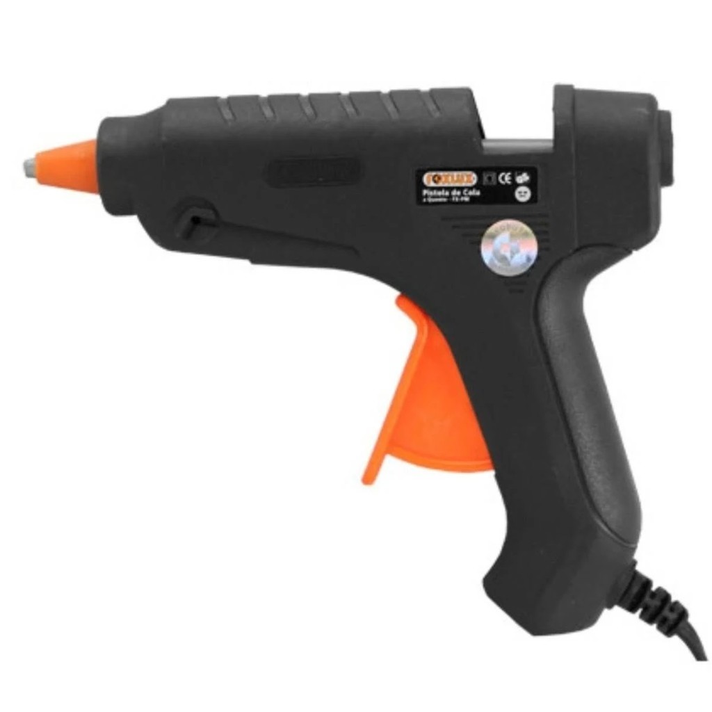 Pistola de Cola Quente Foxlux Bivolt | aquecimento rápido, praticidade, ideal para artesanato em Oferta na Shopee