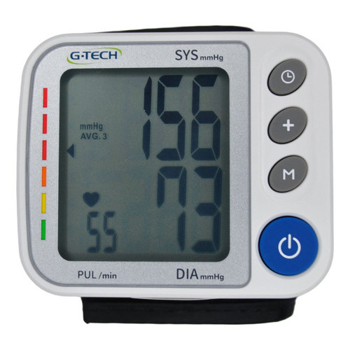 Aparelho de Pressão Digital de Pulso G-Tech GP400 com Medição Automática