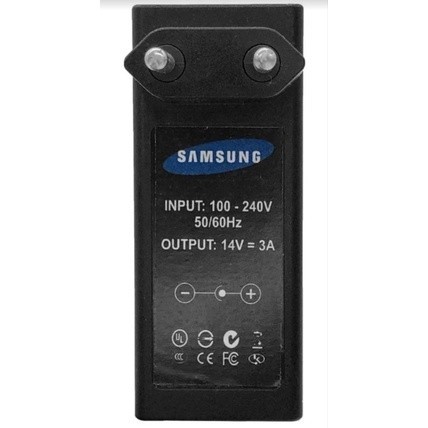 Fonte Para Monitor Samsung 14v 3a Vários modelos Bivolt