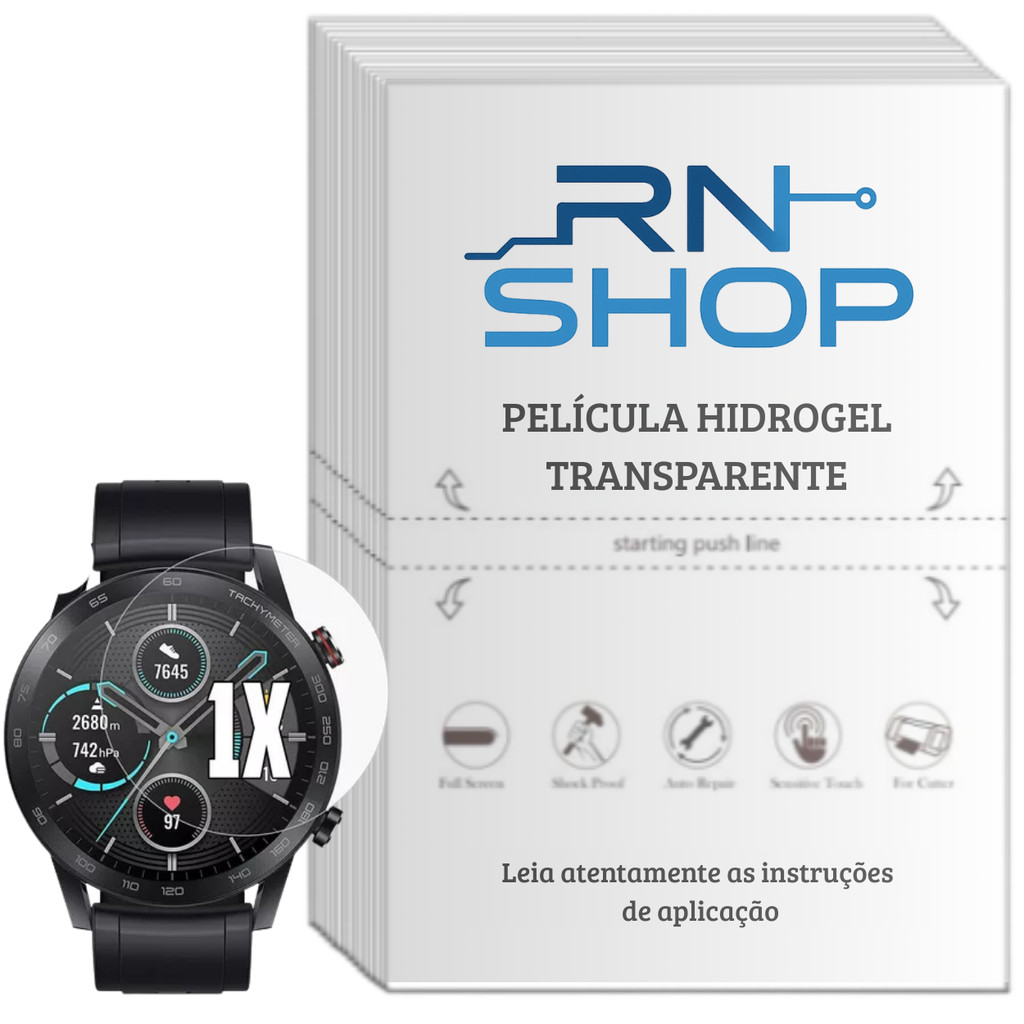 1,3,5 Películas Hidrogel transparente 3d para honor watch magic 2, huawei watch gt2 gt 2e