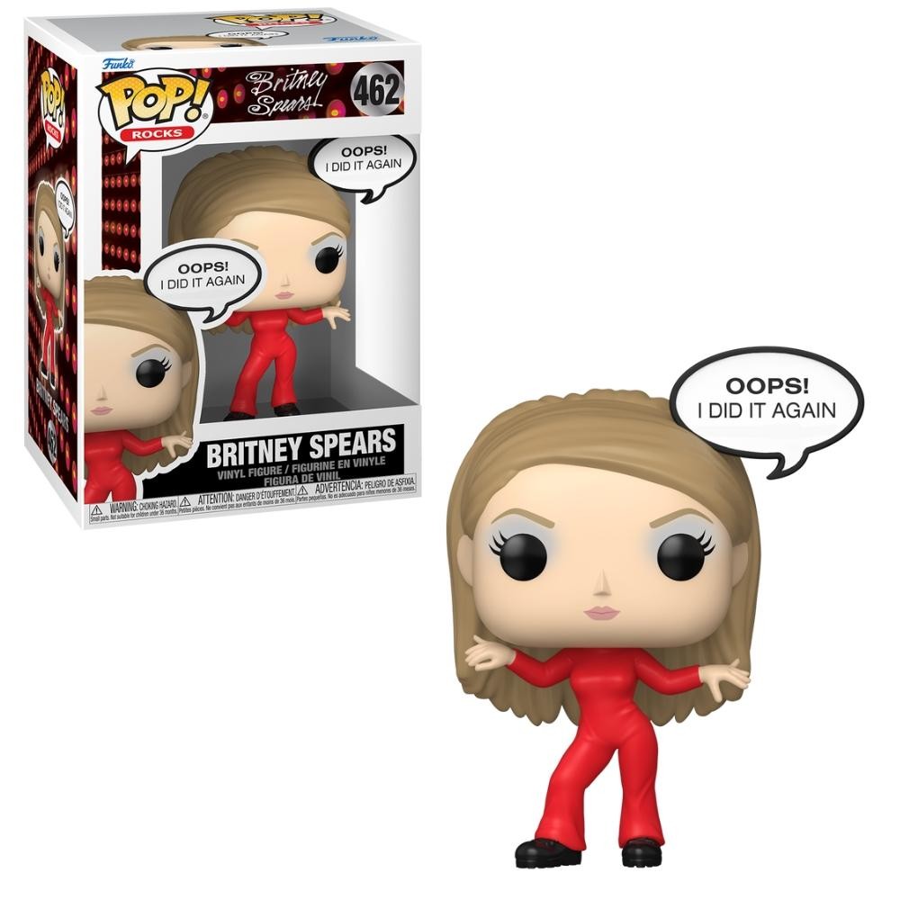 Boneco Funko Pop! Rocks Britney Spears Oops, I Did it Again - Hobbies & Collections