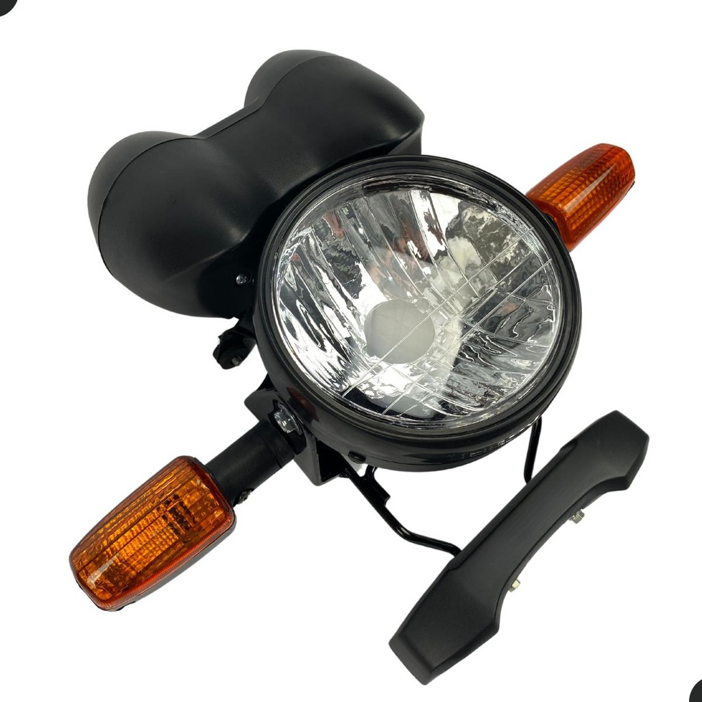 PAINEL FAROL SUPORTE EMBLEMA ARANHA CG 150 TITAN 2005 2008