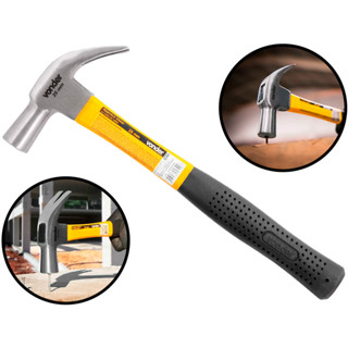 Martelo Tipo Unha Curvo Carpinteiro Marceneiro Cabo Fibra Emborrachado Profissional 25mm em Oferta na Shopee