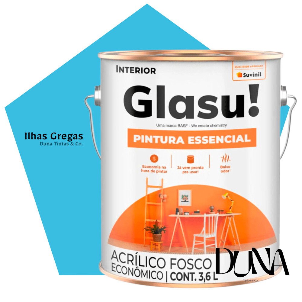 Tinta Antimofo Econômica Glasu Ilhas Gregas 3,6L