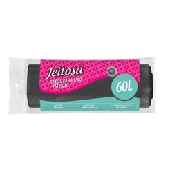 Saco de Lixo em Rolo 60L Jeitosa Bettanin