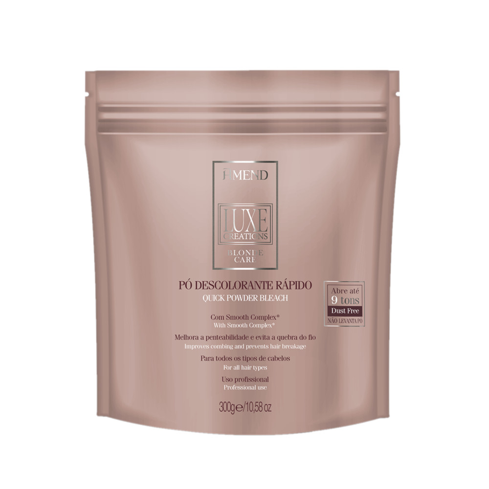 Amend Luxe Creations Blonde Care - Pó Descolorante 300g em Oferta na Shopee