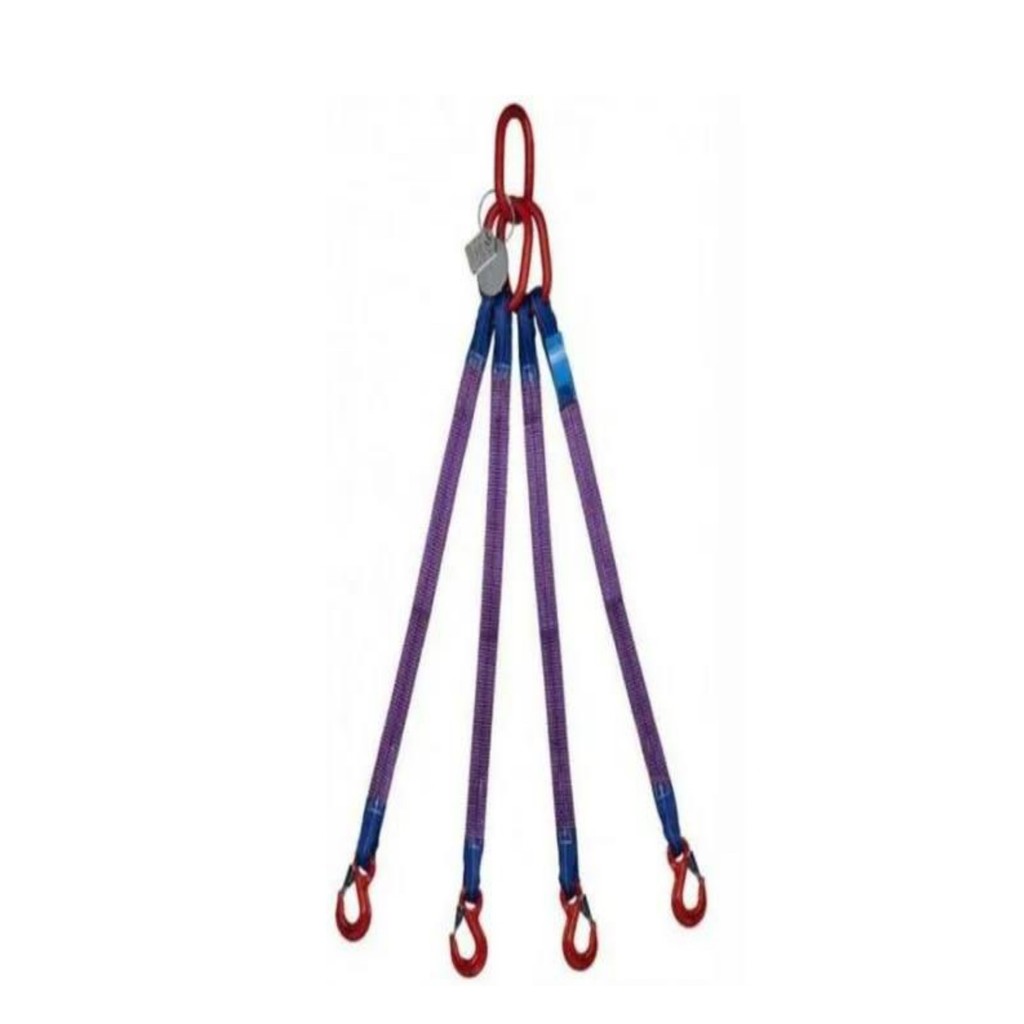 Cinta Elevação De Carga 4 Pernas Leg 4 2.1 Ton X 1,3 Mt 30mm