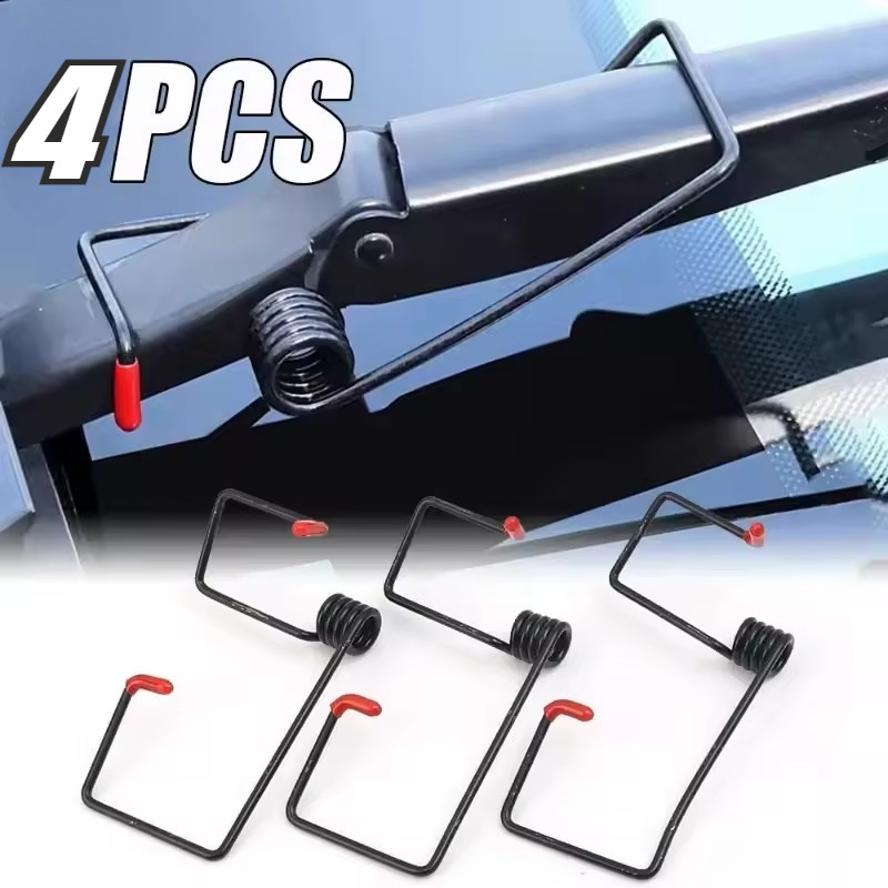 Mola De Reforço Do Limpador De Carro 1/2/4 Unidades Para Sedan/SUV/Caminhão | Escudo Protetor Anti-Riscos Acessório De A