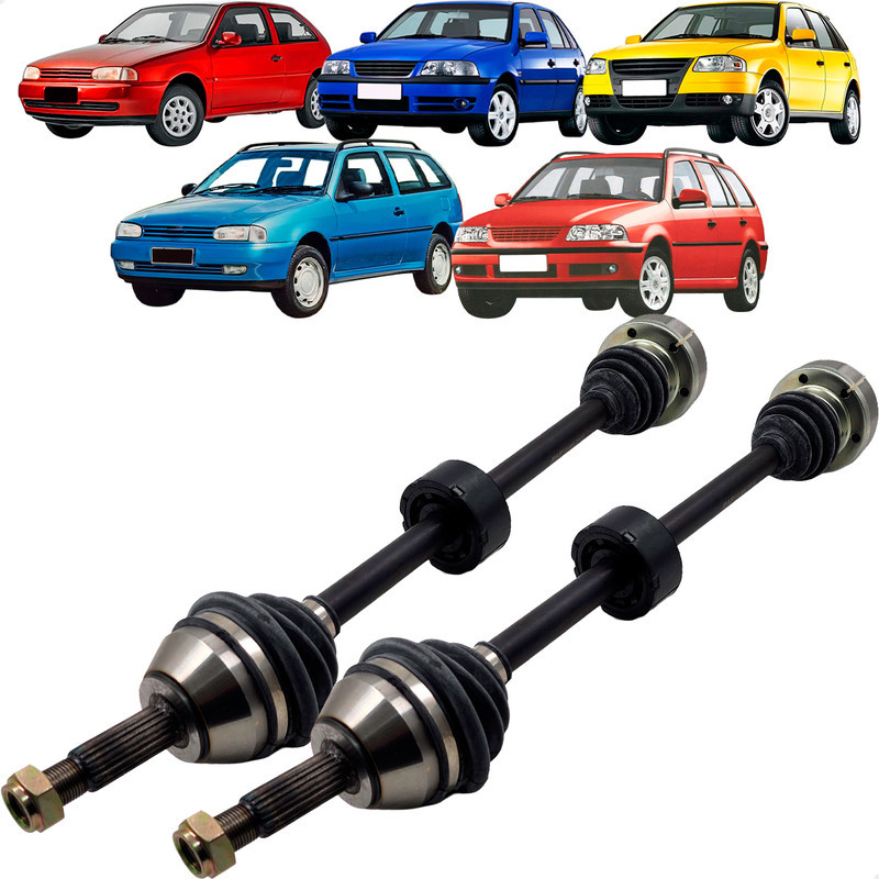 Par Semi Eixo Homocinética Direito Esquerdo Volkswagen Gol G2 G3 G4 Parati 1.0 8v 16v 1997 A 2012