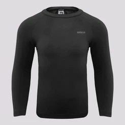 Camiseta Selene Manga Longa Proteção UV50+ Infantil Preta