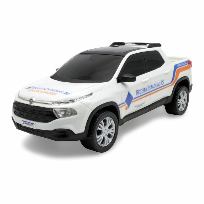 Fiat Toro Em Miniatura Brinquedo Viatura Receita Estadual Rio Grande do Sul RS
