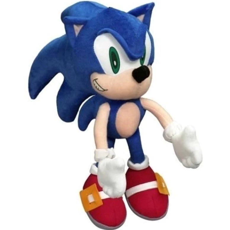Boneco Pelúcia Sonic 30cm