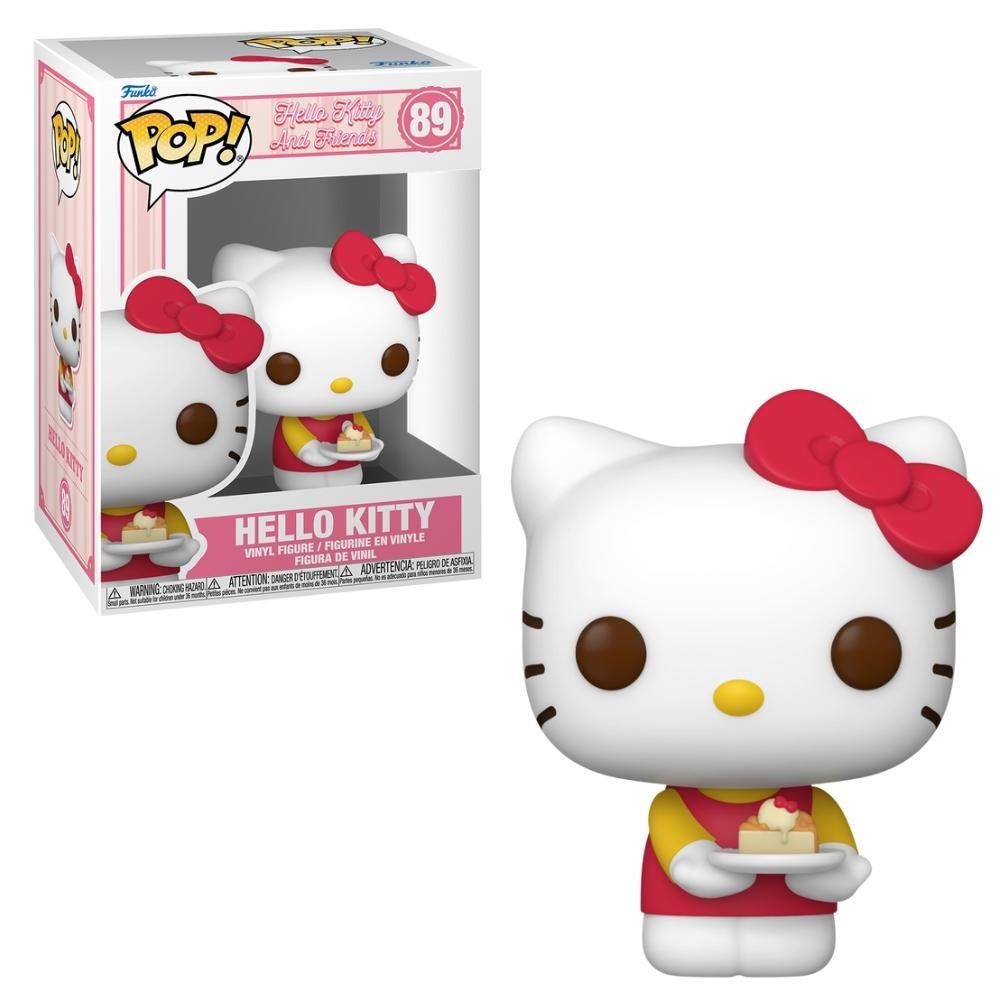 Boneco Funko Pop! Sanrio Hello Kitty - Hello Kitty com Bolo - Hobbies & Collections