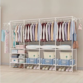 Arara Para Roupas Cabideiro Organizador Multiuso Armário Cobertores Travesseiros em Oferta na Shopee