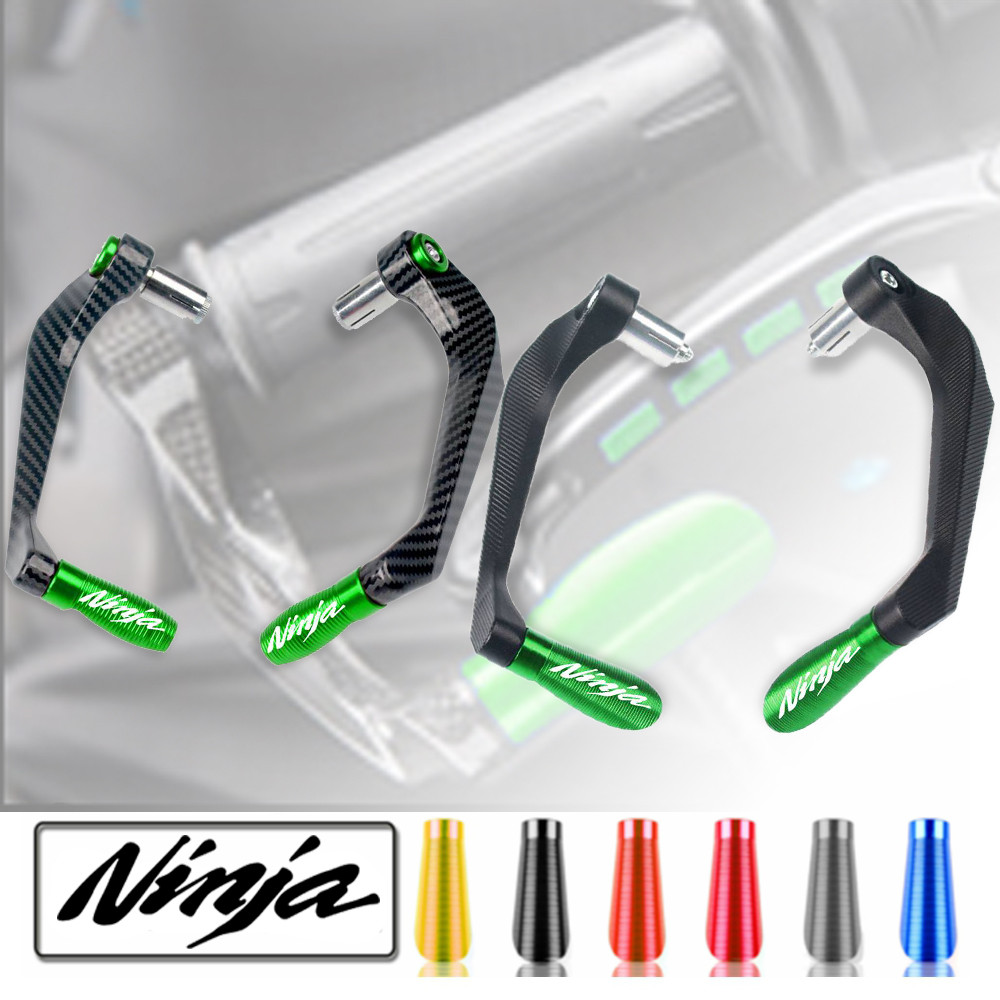 Acessórios Para Motocicleta 22Mm , Protetores De Mão De Alumínio Cnc Kawasaki Ninja 400 650 300 250 1000 Bar , Protetor 