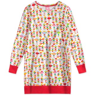 Vestido Infantil Manga Longa Lilica em Oferta na Shopee