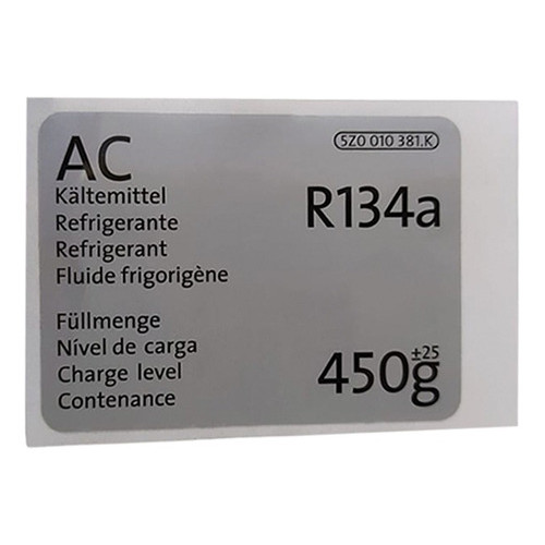 Etiqueta Ar Condicionado Gol Voyage 2009 A 2016 Original Vw em Oferta na Shopee