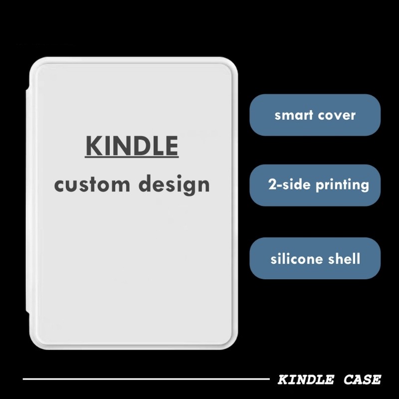 Capa Kindle Com Design Personalizado 2024 Paperwhite 12o (7 Pol .) 2021 5 (6.8/4 (10o)/3/2/1 Inteligente Para Leitores E