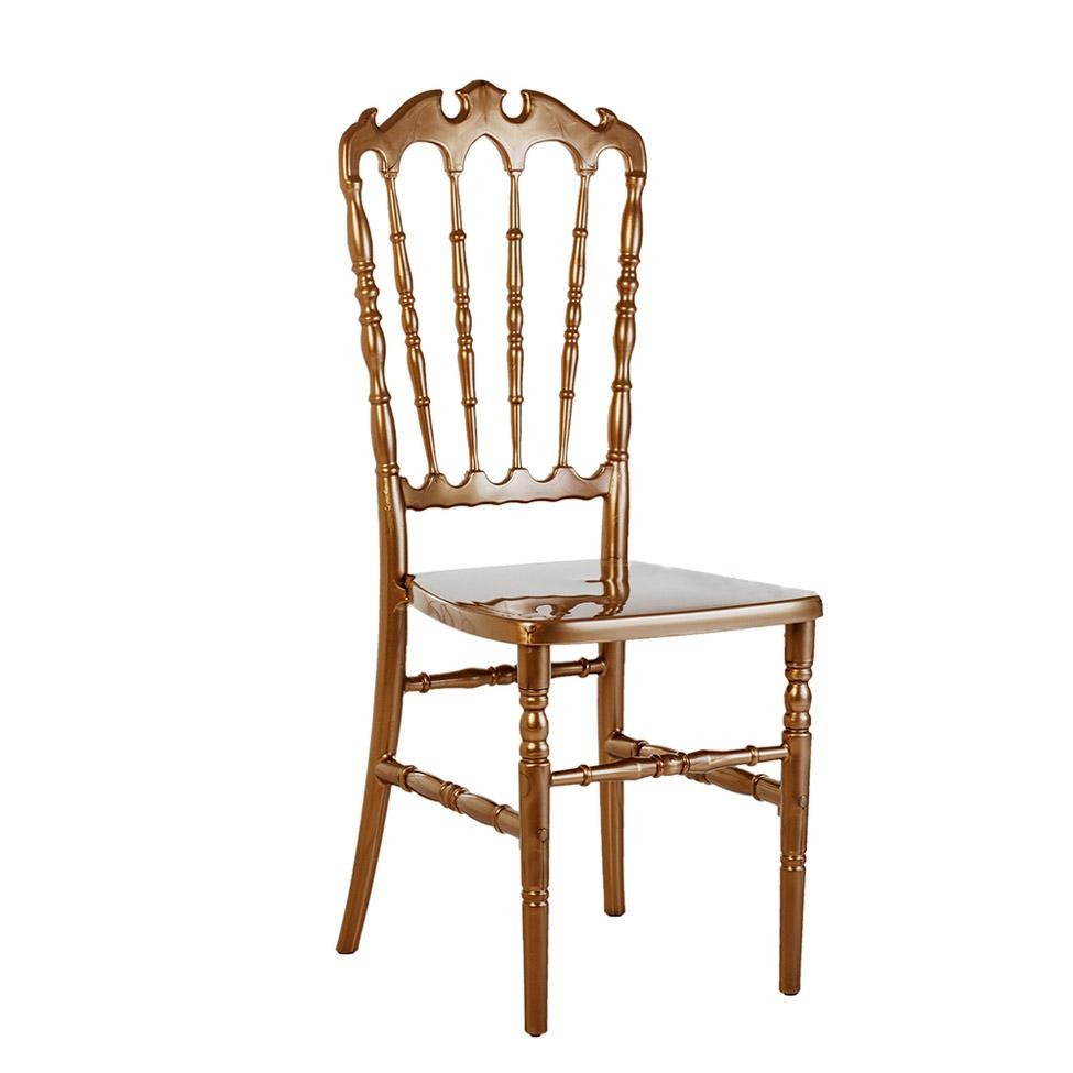 Cadeira Royal Dourada em Oferta na Shopee