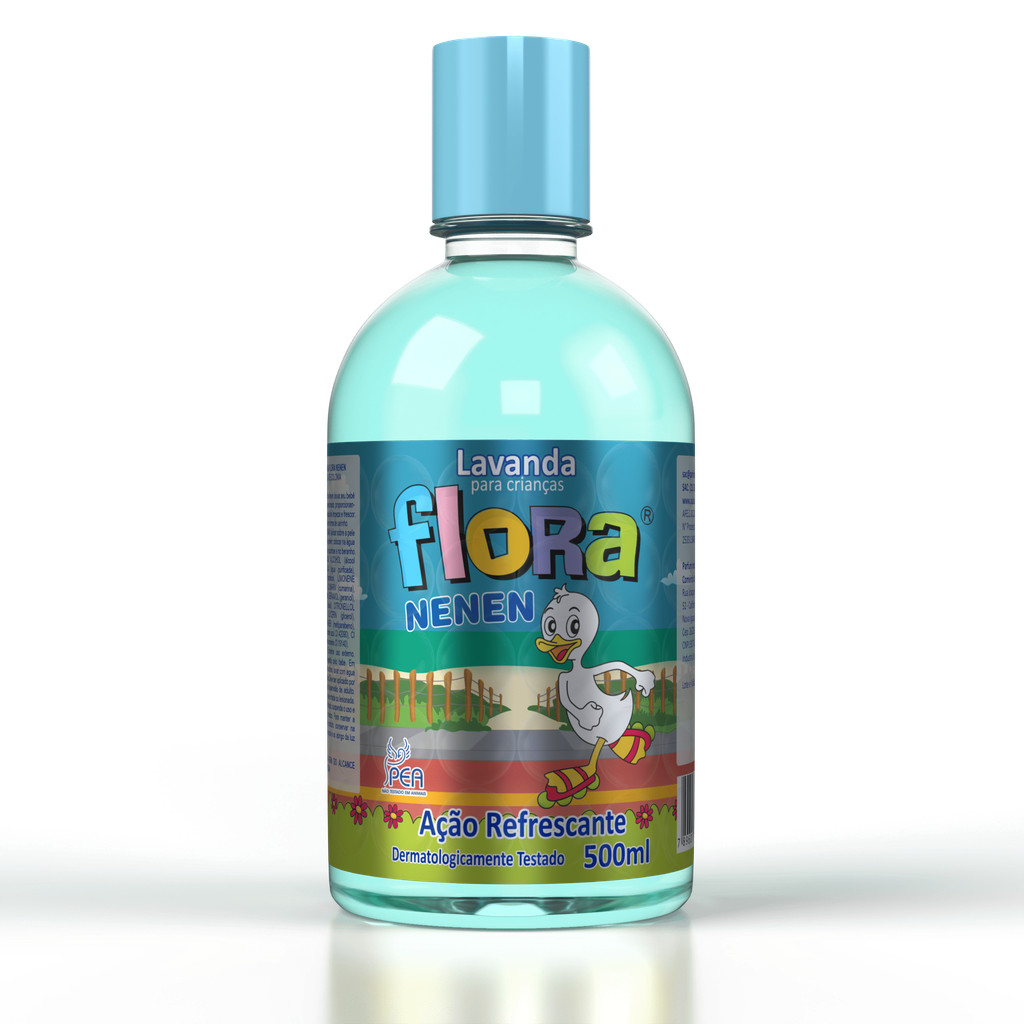 Lavanda Flora Nenen 500ml Colônia para crianças