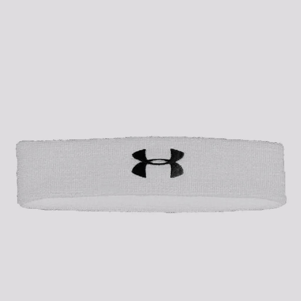 Faixa De Cabeça Under Armour Performance Branca em Oferta na Shopee