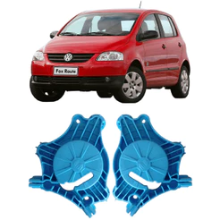 Suporte Roldana Maquina Vidro Fox Crosfox Spacefox Dianteiro