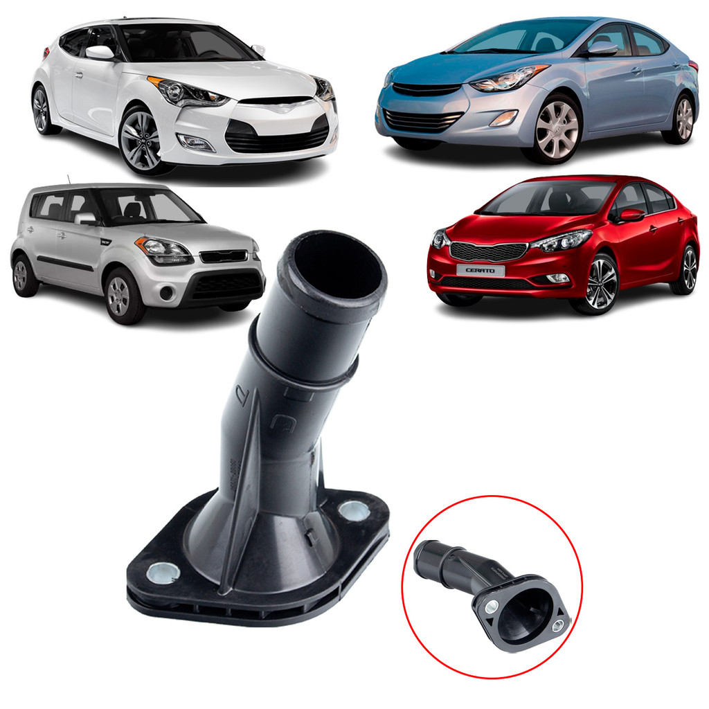 FLANGE VÁLVULA TERMOSTÁTICA CRETA 1.6 16V 2017 ACIMA HB20 1.6 1.0 2013 A 2015 I30 1.6 2013 A 2016 em Oferta na Shopee