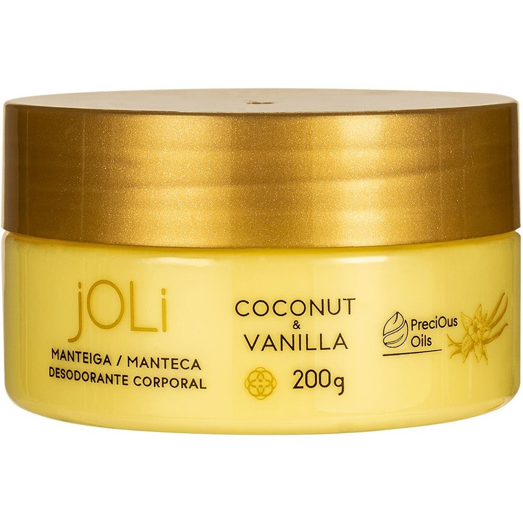 Manteiga Corporal Joli Vanilla e Coco Hinode 200g