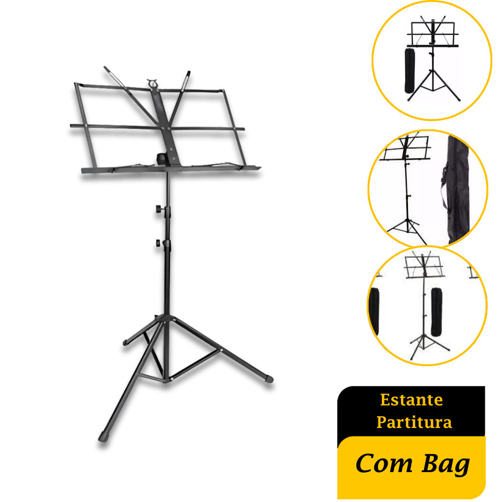 Estante Partitura ST210 Stage Com Bag