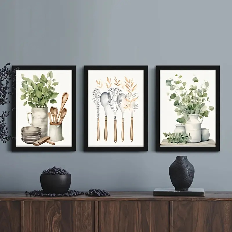 Quadros Decorativos para cozinha Artigos decorativos cozinha Moderno