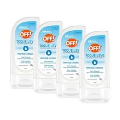 Kit 4 Repelentes Gel Off! Toque Leve 100g cada