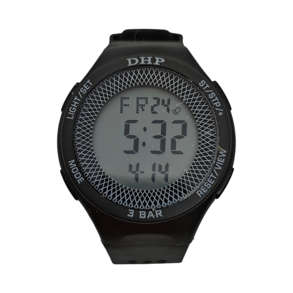 (Q802) Relógio Digiral original à prova d'agua feminino masculino unissex da moda esportivo DHP em Oferta na Shopee