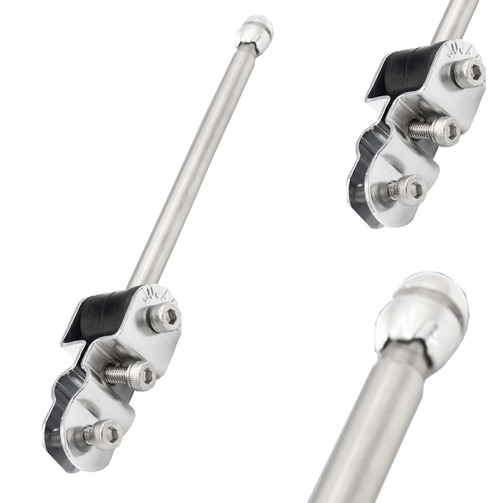 Antena Corta Pipa Moto Retrátil Retrovisor Inox 9/12pta Hrc5