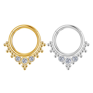 Piercing Septril Rook Conch Argola Aço Cirúrgico Indiano em Oferta na Shopee