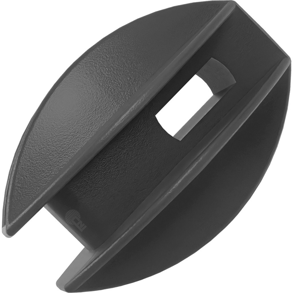 100un Castanha Isoladora 63mm Cerca Rural Alta Isolação Reforçada Preta Rural Cerca Elétrica Rural