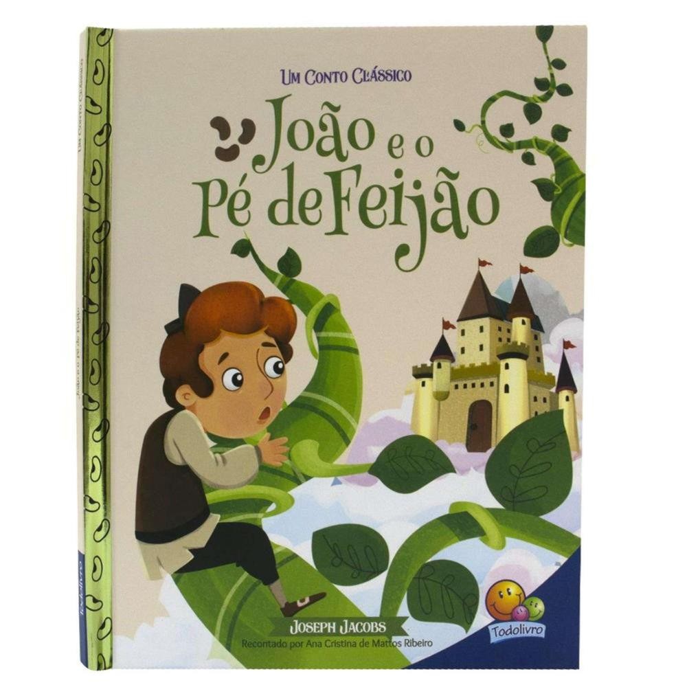 Livro Capa Dura João e o Pé de Feijão