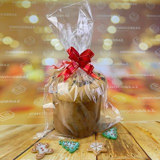 100~500 SACO PARA PANETONE 250G TRANSPARENTE EM BOPP 20X30 CM - INOVE em Oferta na Shopee