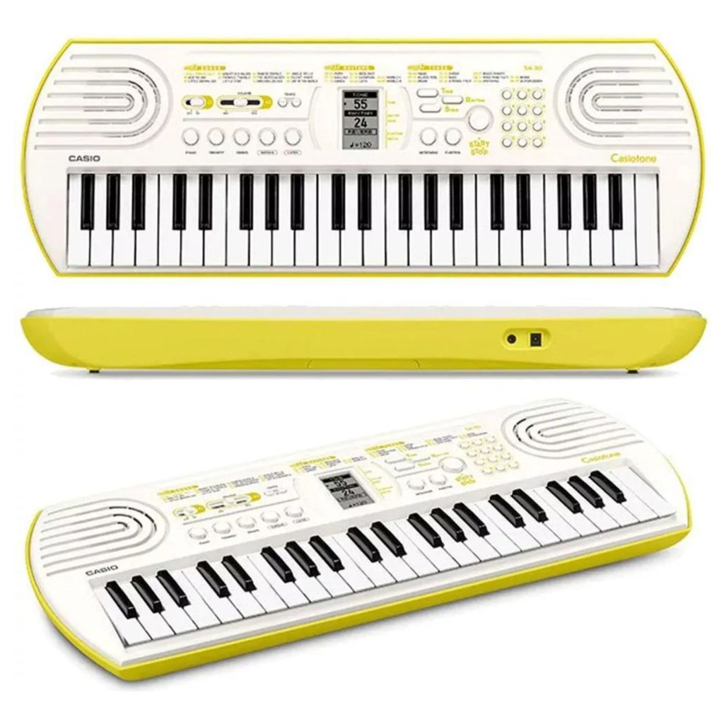 Teclado Infantil Casio Casiotone SA-80 com 44 Teclas
