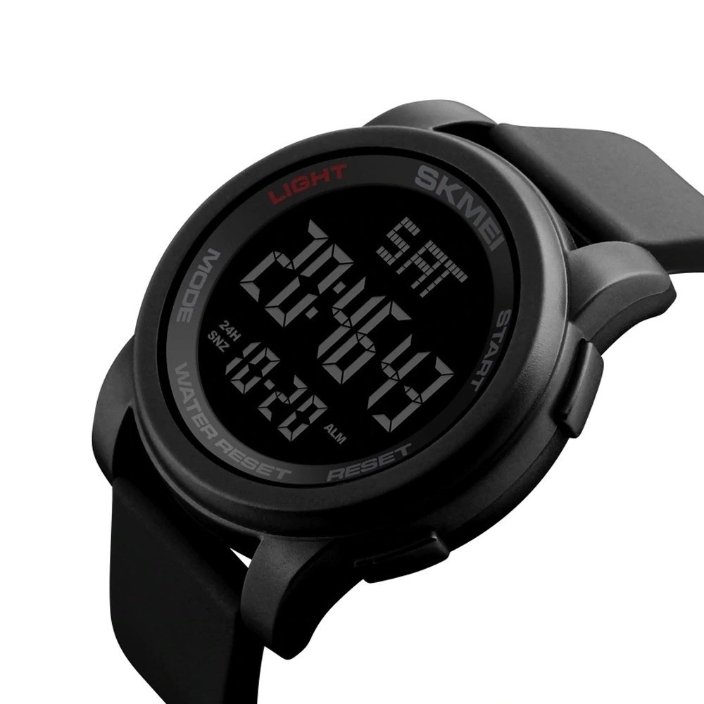 Relógio Masculino Skmei Digital Preto Original Resistente a Agua 1 Ano de Garantia | Skmei 1257