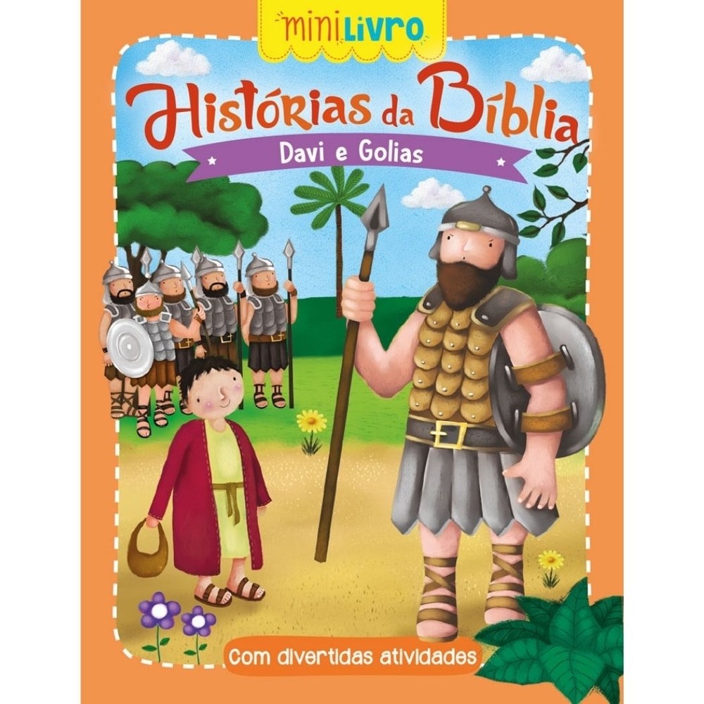 Mini Livro - Davi e Golias - Ciranda Cultural